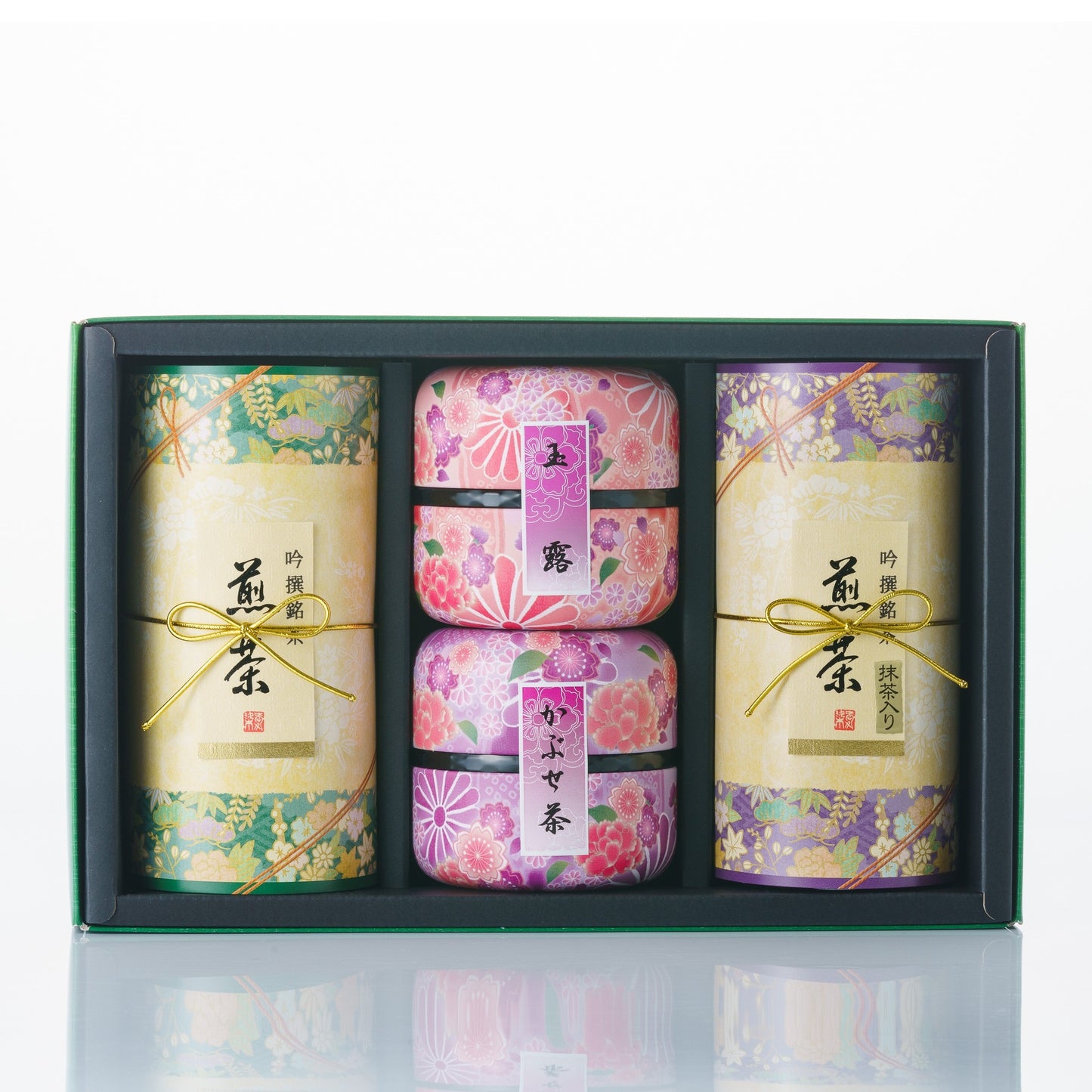 土倉 お茶ギフト「風雅伝承50」玉露 かぶせ 煎茶 詰合せ/送料無料