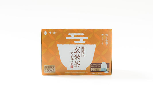 土倉　抹茶入り玄米茶ティーバッグ　20袋入り
